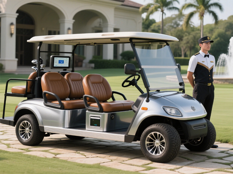 Elektrisk golfvogn oplader