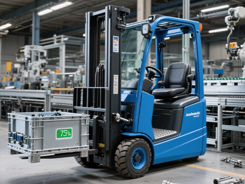 Elektrisk gaffeltruck lader
